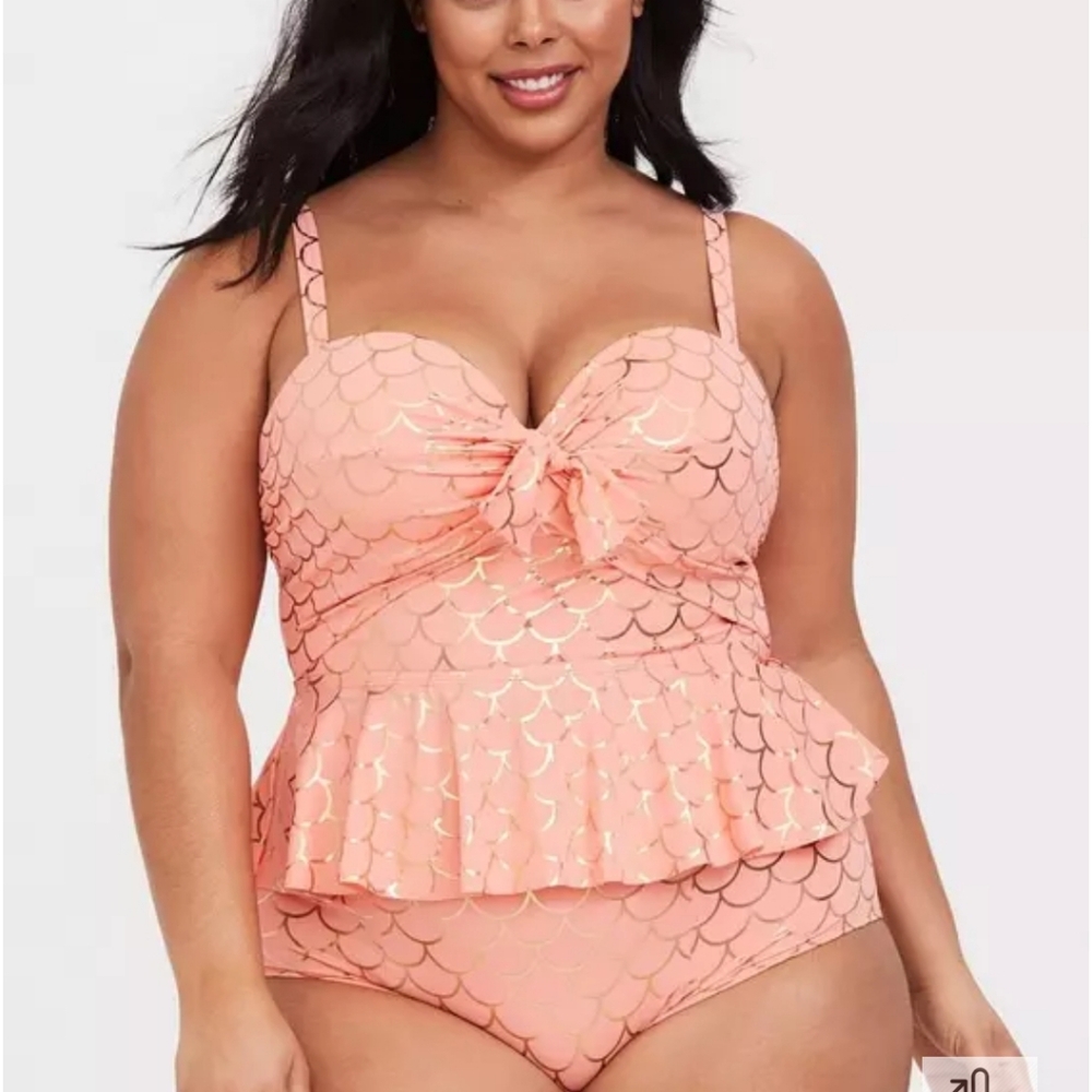 Torrid Mermaid Bathing Suit Top